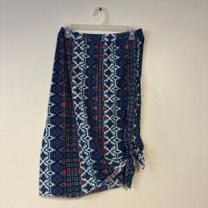 Womens Large / XL Blue Skirt Spring Summer